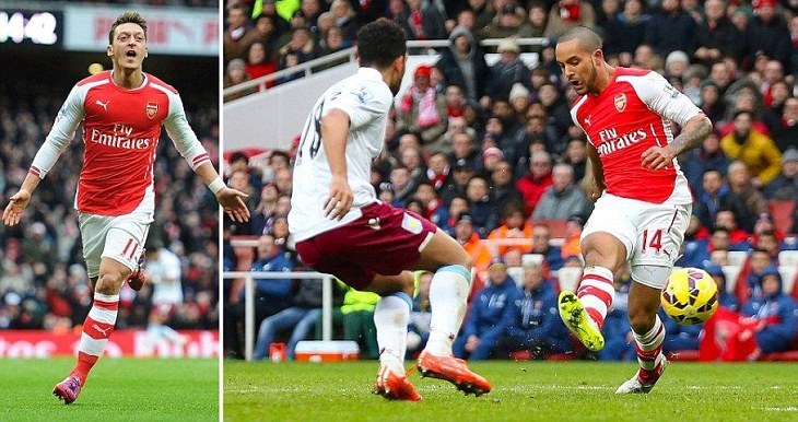 Arsenal Gunduli Aston Villa 5-0 Capai Posisi Empat Klasemen